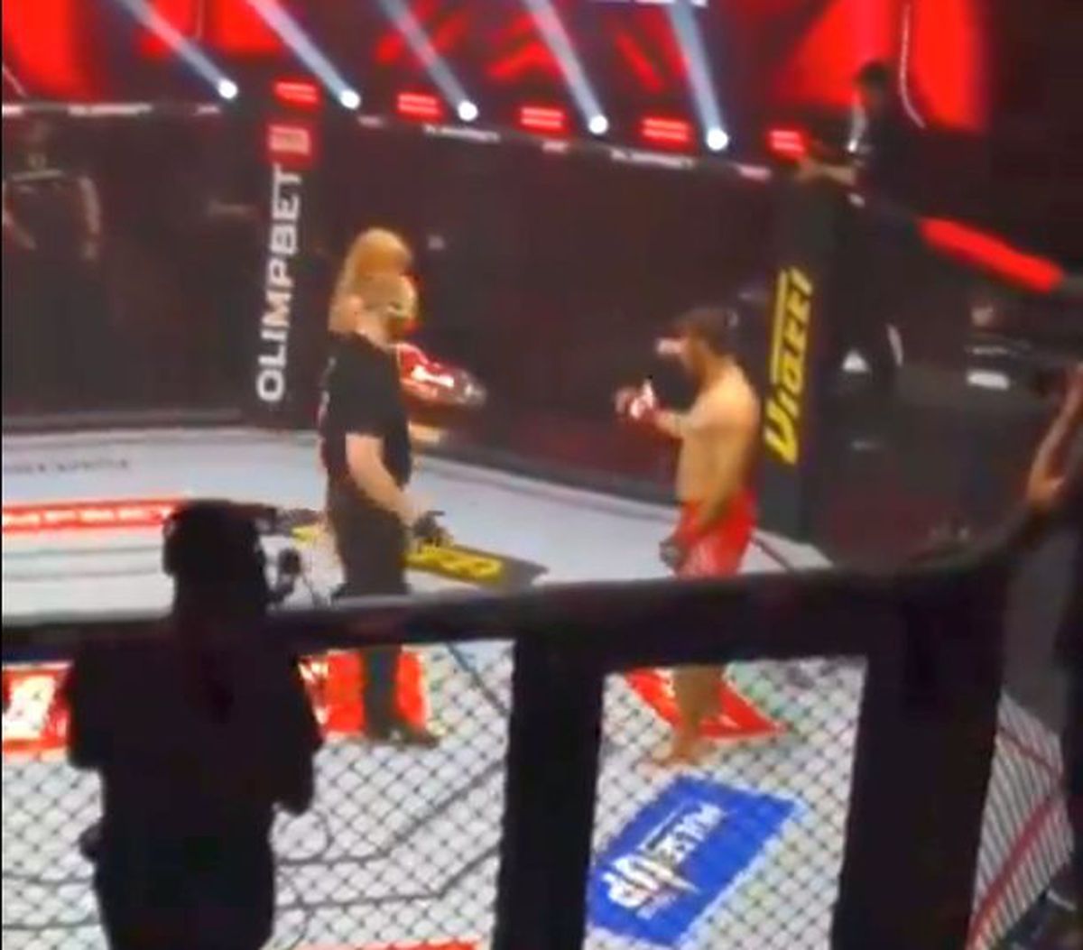Prima reacție a lui Ali Heibati după ce a fost suspendat pe viață după ce a lovit o ring girl