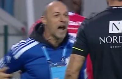 Bogdan Andone a fost eliminat după ce a „explodat” pe marginea terenului » Scene de neimaginat cu antrenorul moldovenilor