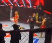 Bătut de fani și suspendat pe viață, luptătorul de MMA care a lovit o „ring girl” vine cu explicații: „Am un mesaj pentru Maria”