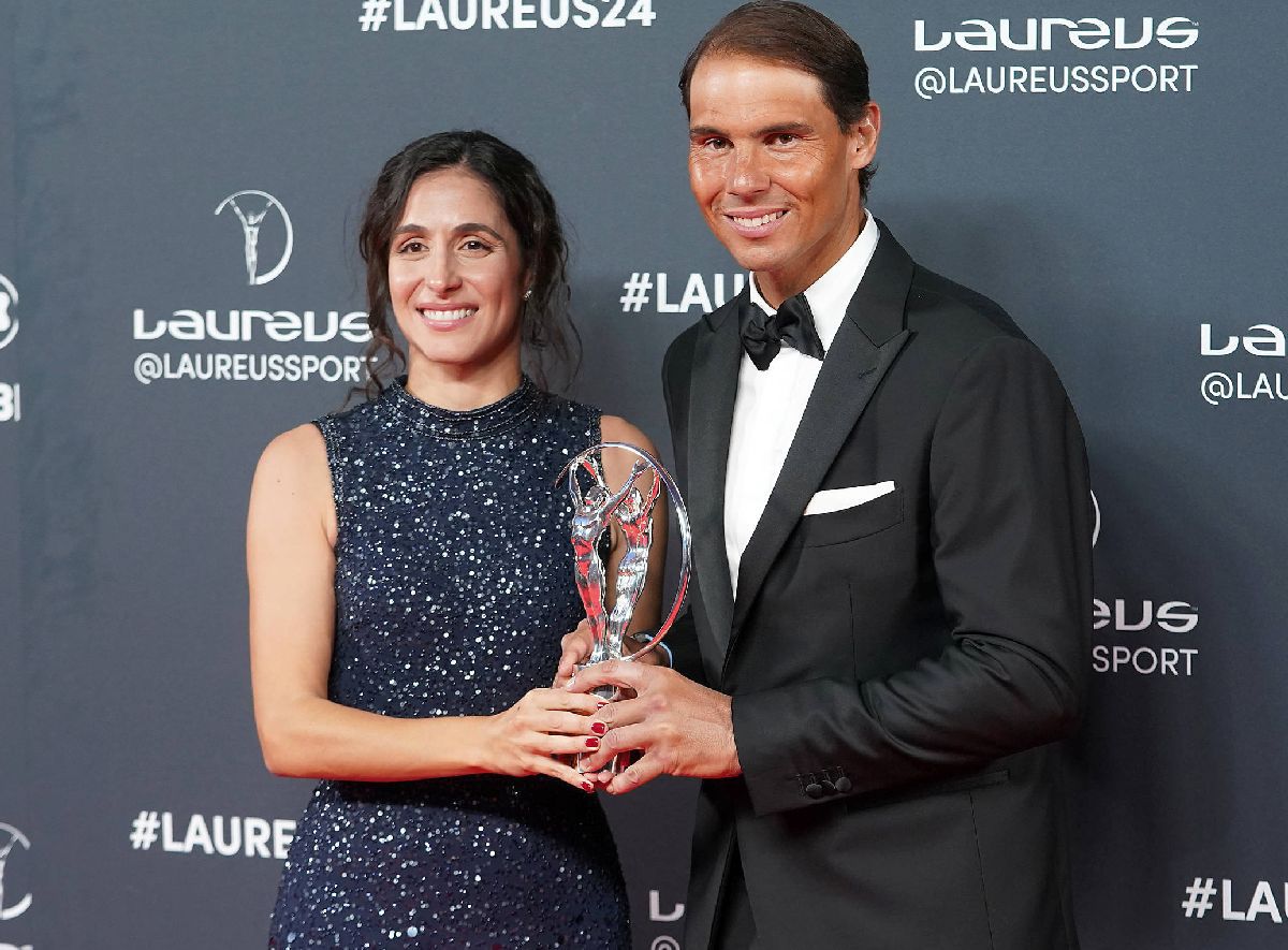 Imagini rare! Apariție rafinată a soției lui Rafael Nadal la Gala Premiilor Laureus » „Xisca”, o prezență atipică: discreție înainte de toate