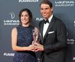 Maria Francisca Perello și Rafael Nadal, la Gala Premiilor Laureus / Sursă foto: Imago Images