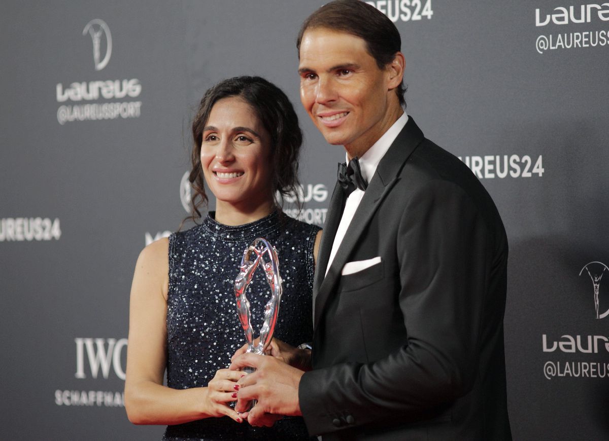 Imagini rare! Apariție rafinată a soției lui Rafael Nadal la Gala Premiilor Laureus » „Xisca”, o prezență atipică: discreție înainte de toate