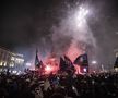 Sărbătoarea fanilor lui Inter Milano după câștigarea Scudetto / Foto: Imago Images