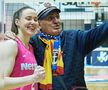 Nea Gică a mers deja să le încurajeze pe fetele de la volei // sursă foto: Instagram