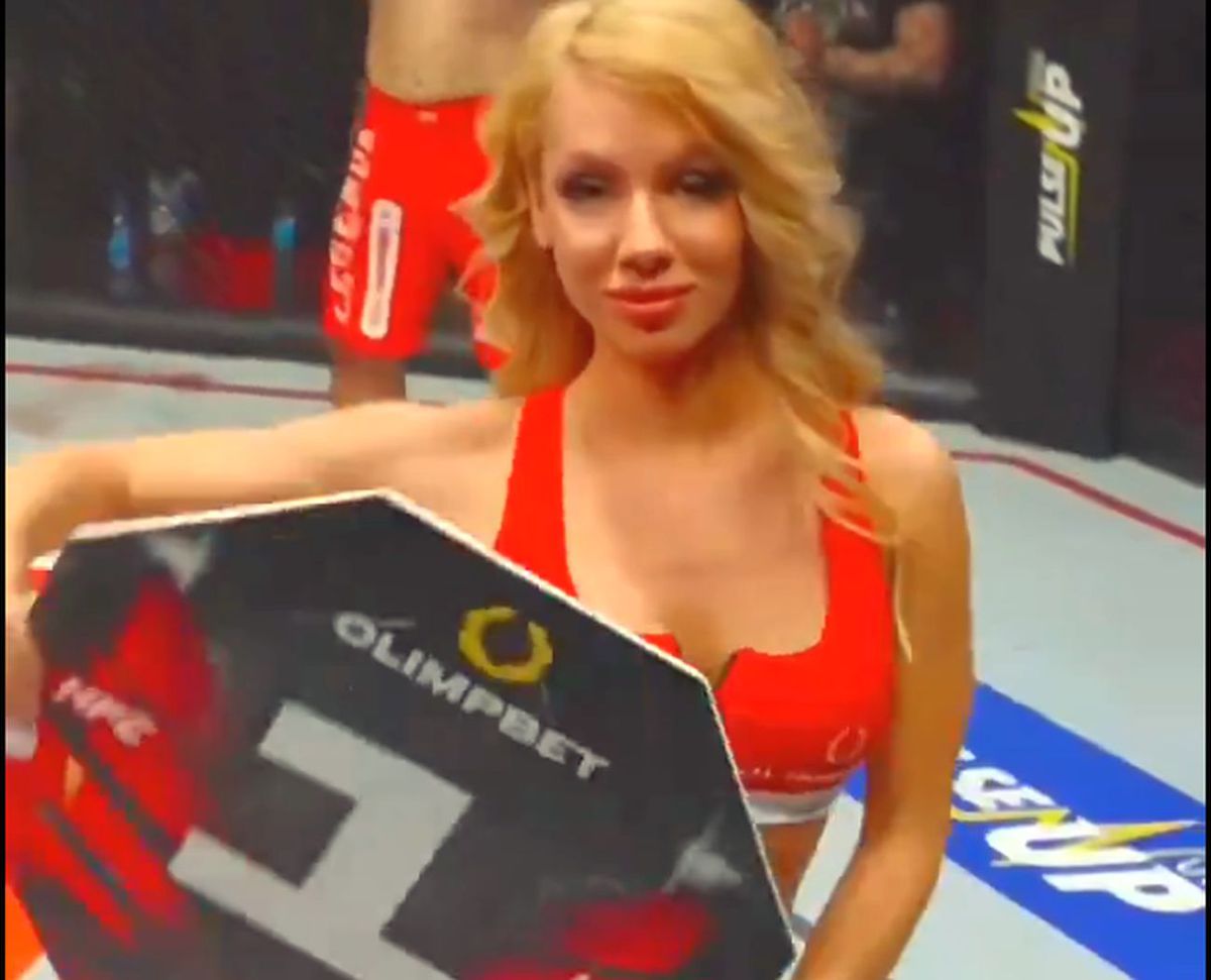 Bătut de fani și suspendat pe viață, luptătorul de MMA care a lovit o „ring girl” vine cu explicații: „Am un mesaj pentru Maria”