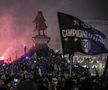 Sărbătoarea fanilor lui Inter Milano după câștigarea Scudetto / Foto: Imago Images