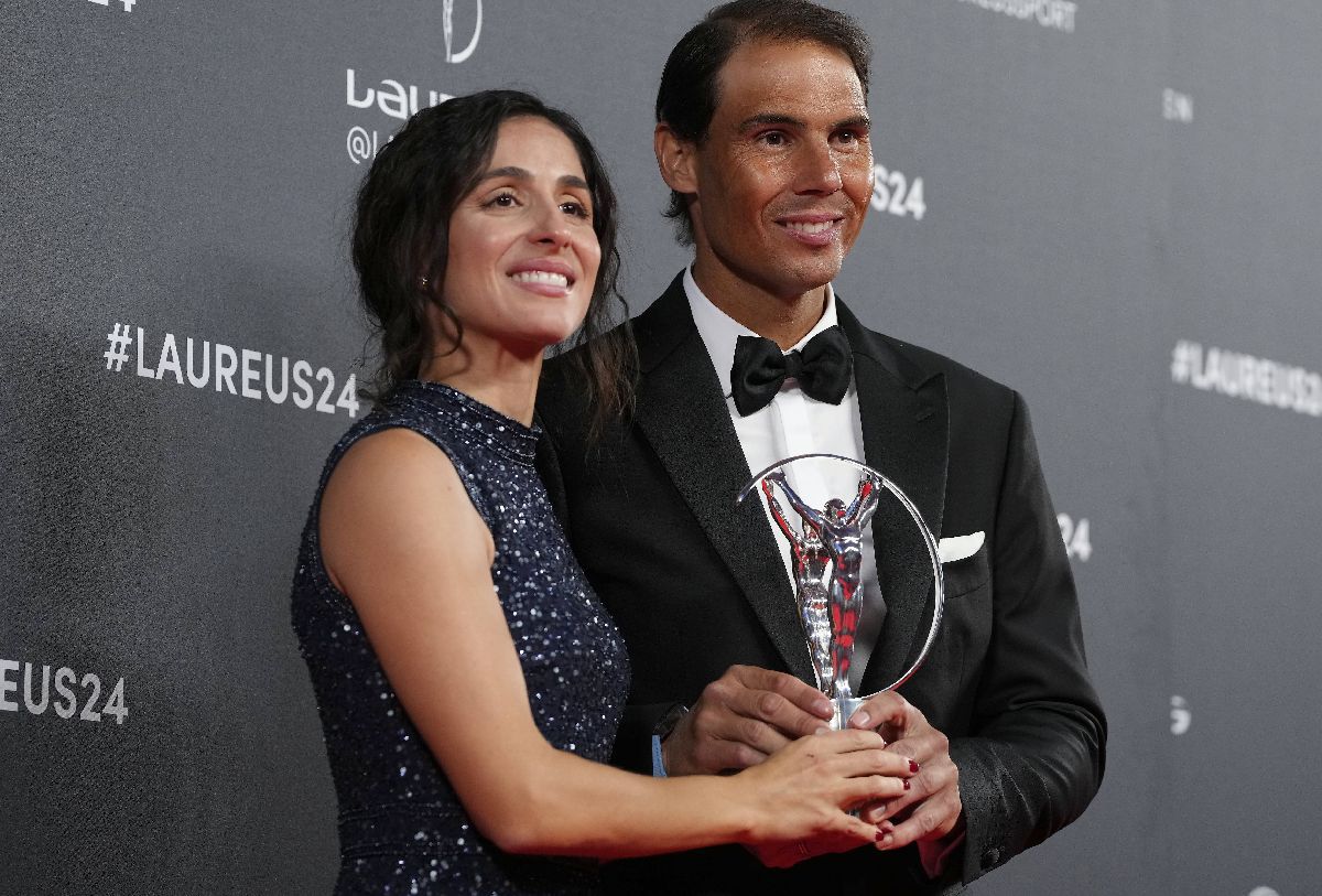 Imagini rare! Apariție rafinată a soției lui Rafael Nadal la Gala Premiilor Laureus » „Xisca”, o prezență atipică: discreție înainte de toate