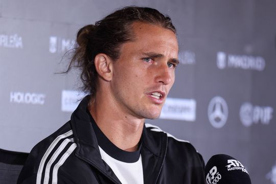 Alexander Zverev în timpul conferinței de la Madrid FOTO Imago Images