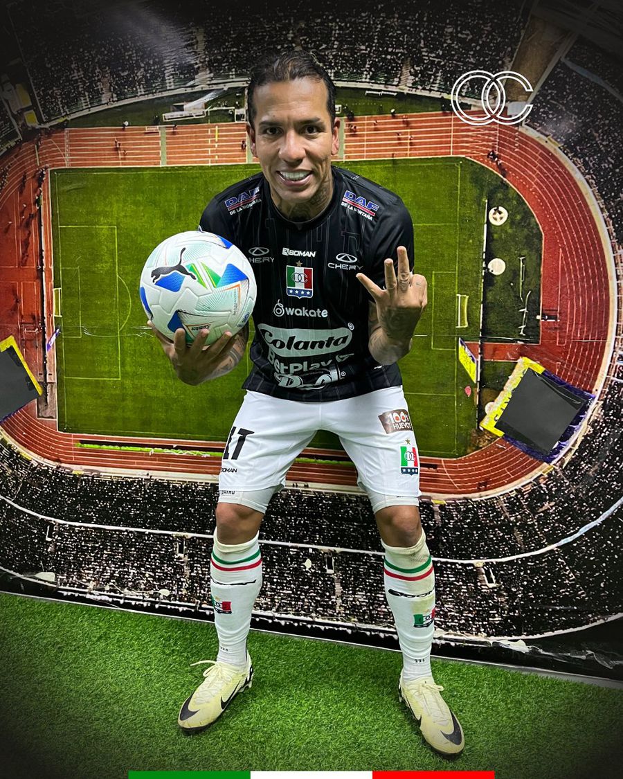 Dayro Moreno cu premiul de MVP al partidei Villarroel San Jose - Once Caldas 2-3 / Foto: X Once Caldas La aproape 40 de ani, Dayro Moreno scrie istorie! » „Merită să revină la echipa națională”