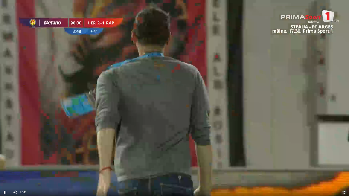 Nebunie în prelungiri la Hermannstadt - Rapid