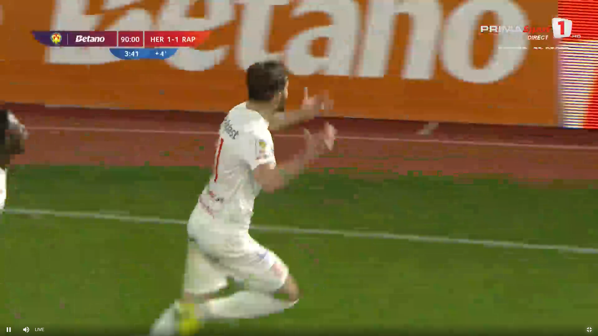 Nebunie în prelungiri la Hermannstadt - Rapid