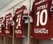 Imagini din vestiarul giuleștenilor, înainte de meci