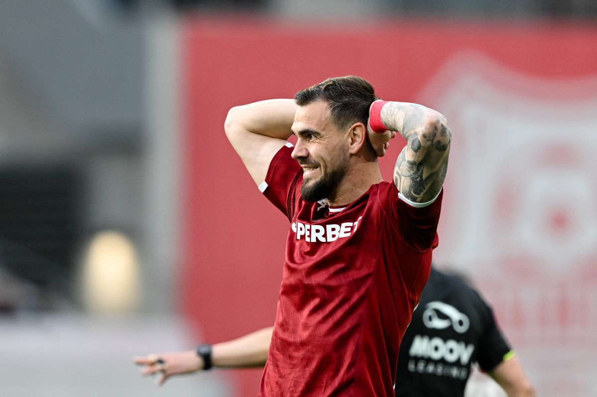 Hermannstadt - Rapid 2-1. Așa ceva nu s-a mai văzut! Ce a făcut jucătorul lui Măldărășanu, după golul decisiv din prelungiri