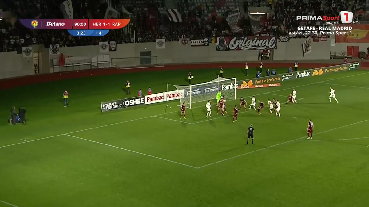 Nebunie în prelungiri la Hermannstadt - Rapid