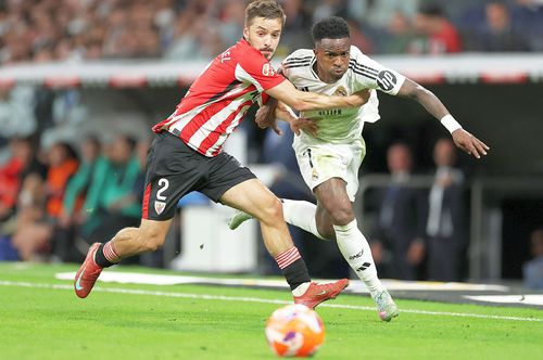 Vinicius, în acțiune pentru Real Madrid // foto: Guliver/gettyimages