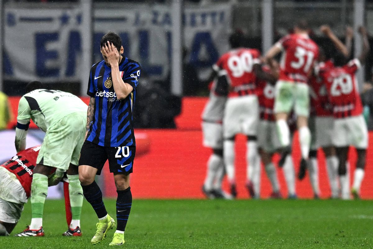 Scor șocant în Inter - Milan » „Nerazzurrii” renunță la visul „triplei”, iar „diavolul milanez” își poate salva sezonul