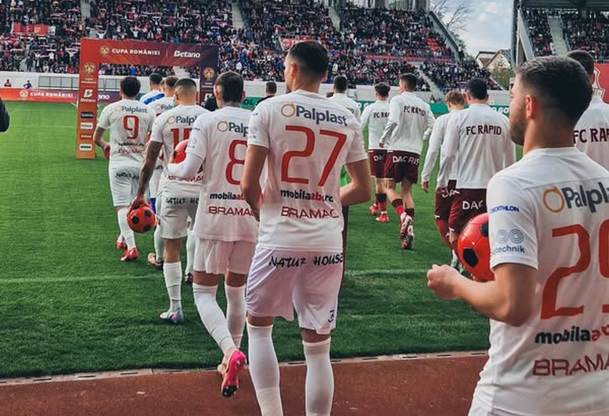 Hermannstadt - Rapid 2-1. Așa ceva nu s-a mai văzut! Ce a făcut jucătorul lui Măldărășanu, după golul decisiv din prelungiri