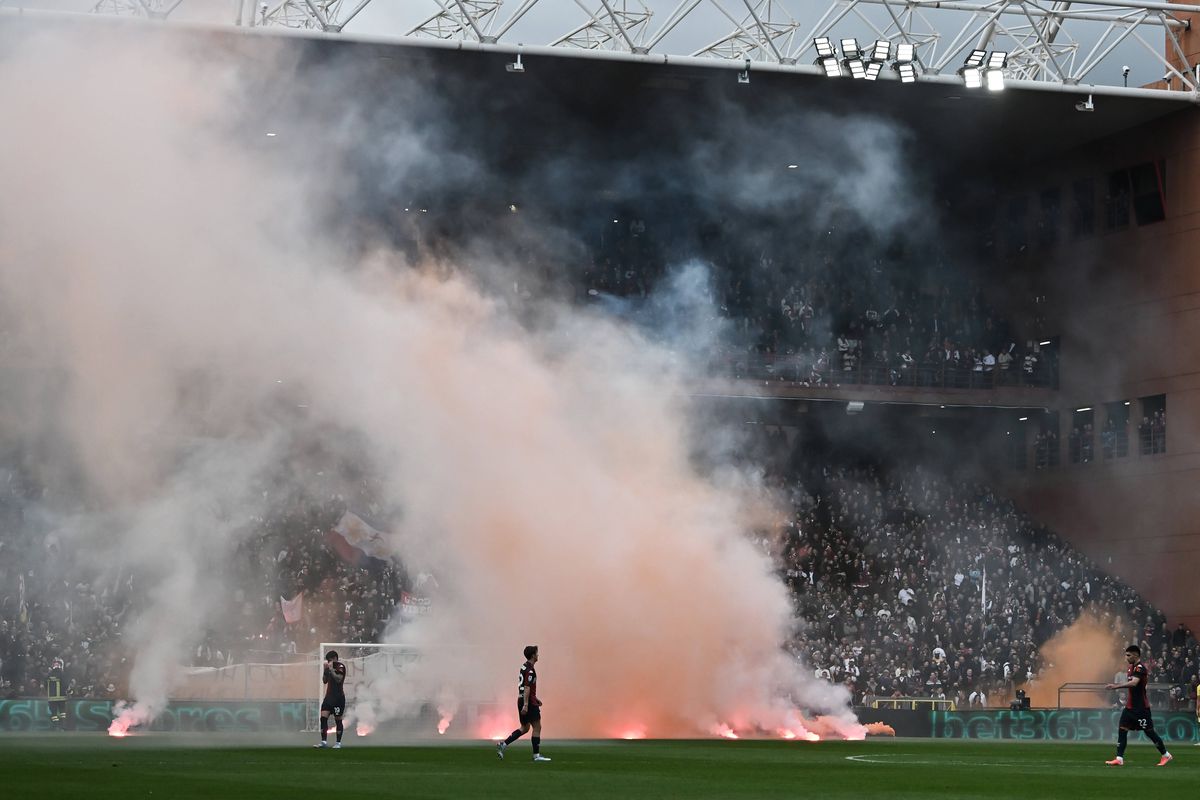 Dan Șucu are probleme cu suporterii și în Italia » Ultrașii celor de la Genoa au făcut HAOS cu Lazio