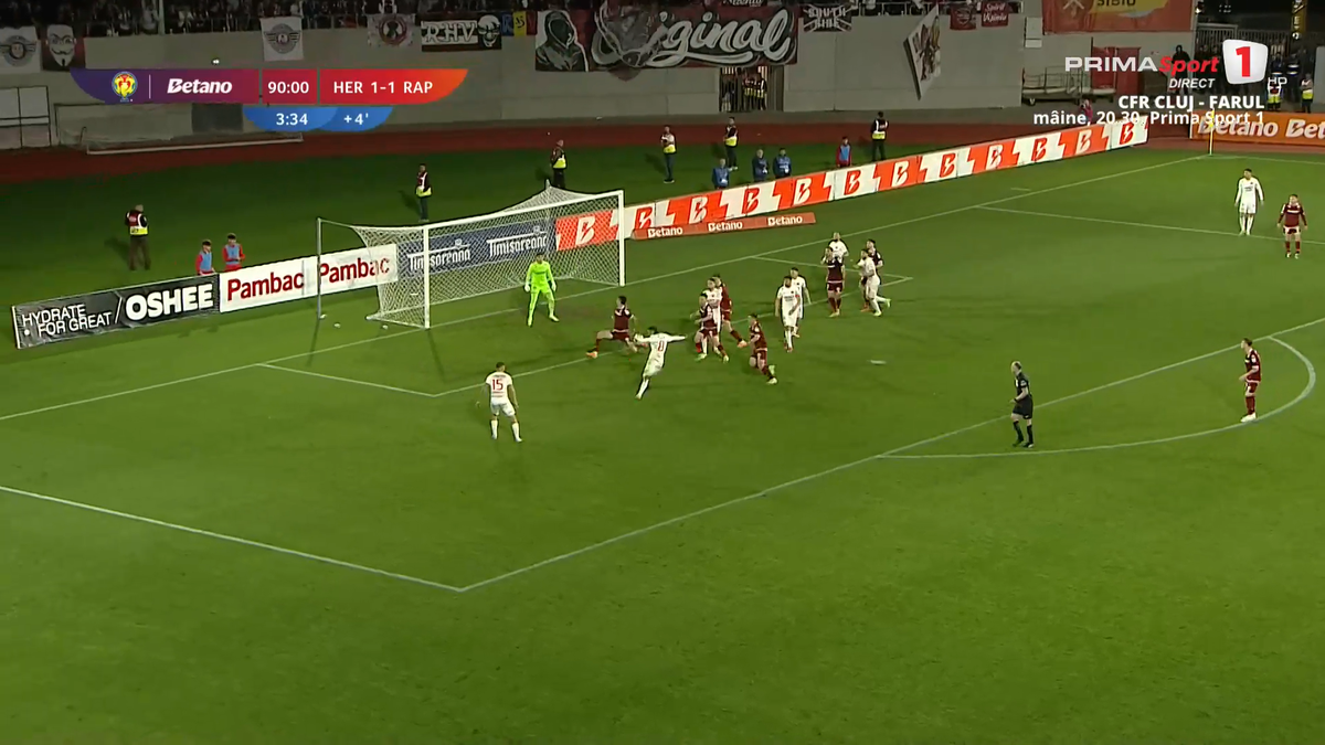 Nebunie în prelungiri la Hermannstadt - Rapid