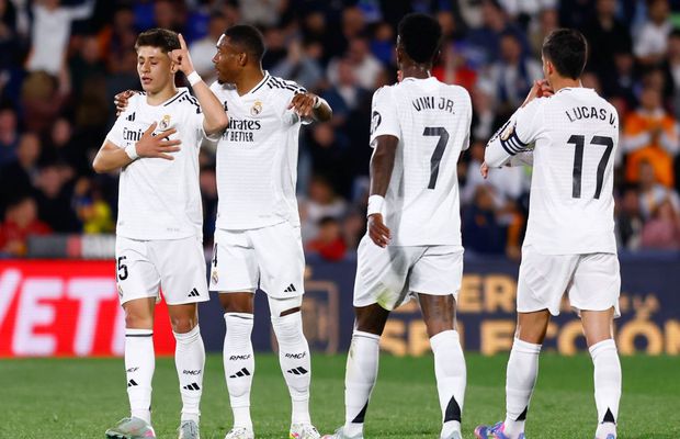 Real Madrid, salvată de Courtois în prelungiri cu Getafe » Clasamentul din La Liga