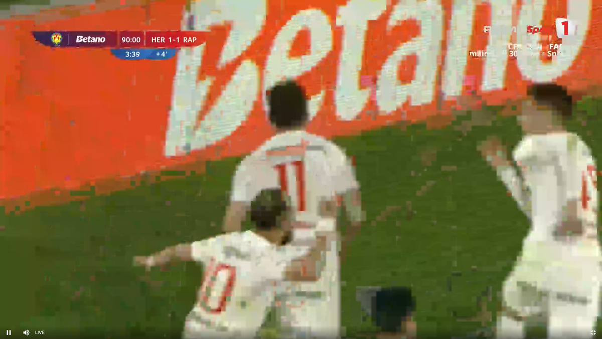 Nebunie în prelungiri la Hermannstadt - Rapid