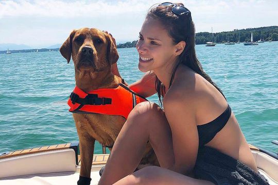 Esther Sedlaczek, femeia care i-ar fi cucerit inima lui Bastian Schweinsteiger. Foto: Instagram