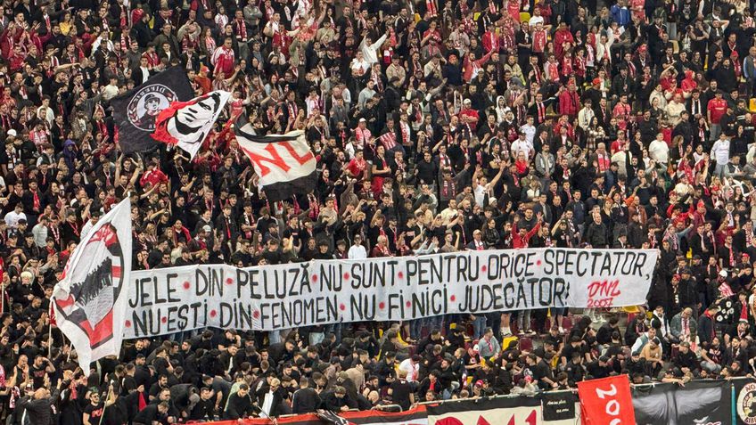 Peluza Cătălin Hîldan / Foto: GSP