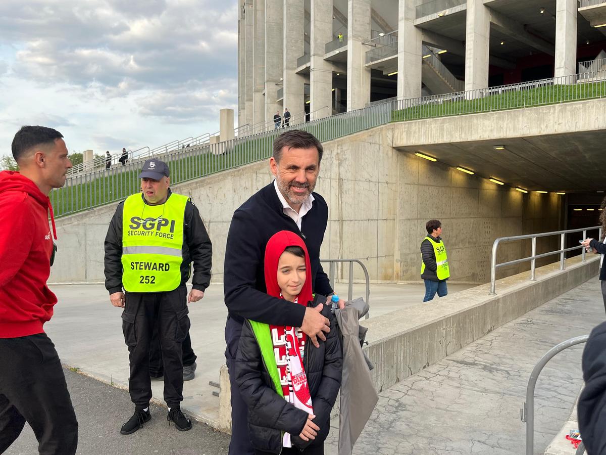 Dinamo - Universitatea Craiova, imagini surprinse înainte de meci