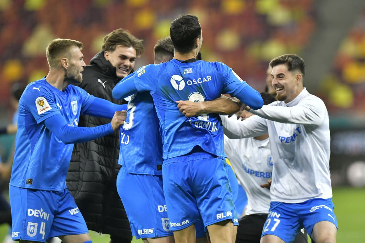 U Cluj versus Craiova și în finala Cupei României Betano! » Dinamo, răpusă la loviturile de departajare