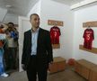 Cristi Chivu în 2010, la dezvelirea bustului tatălui său, la Reșița / Sursă foto: Arhivă Gazeta Sporturilor