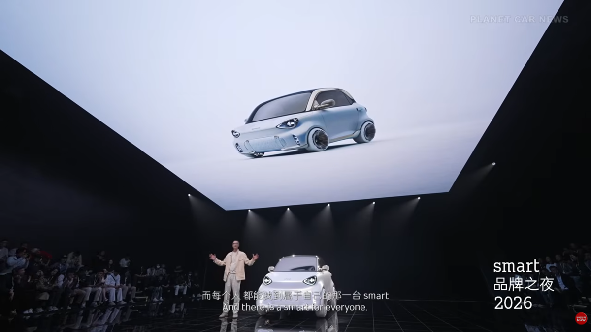 Conceptul care a surprins pe toată lumea » Imagini cu mașina care măsoară doar 2,79 metri lungime