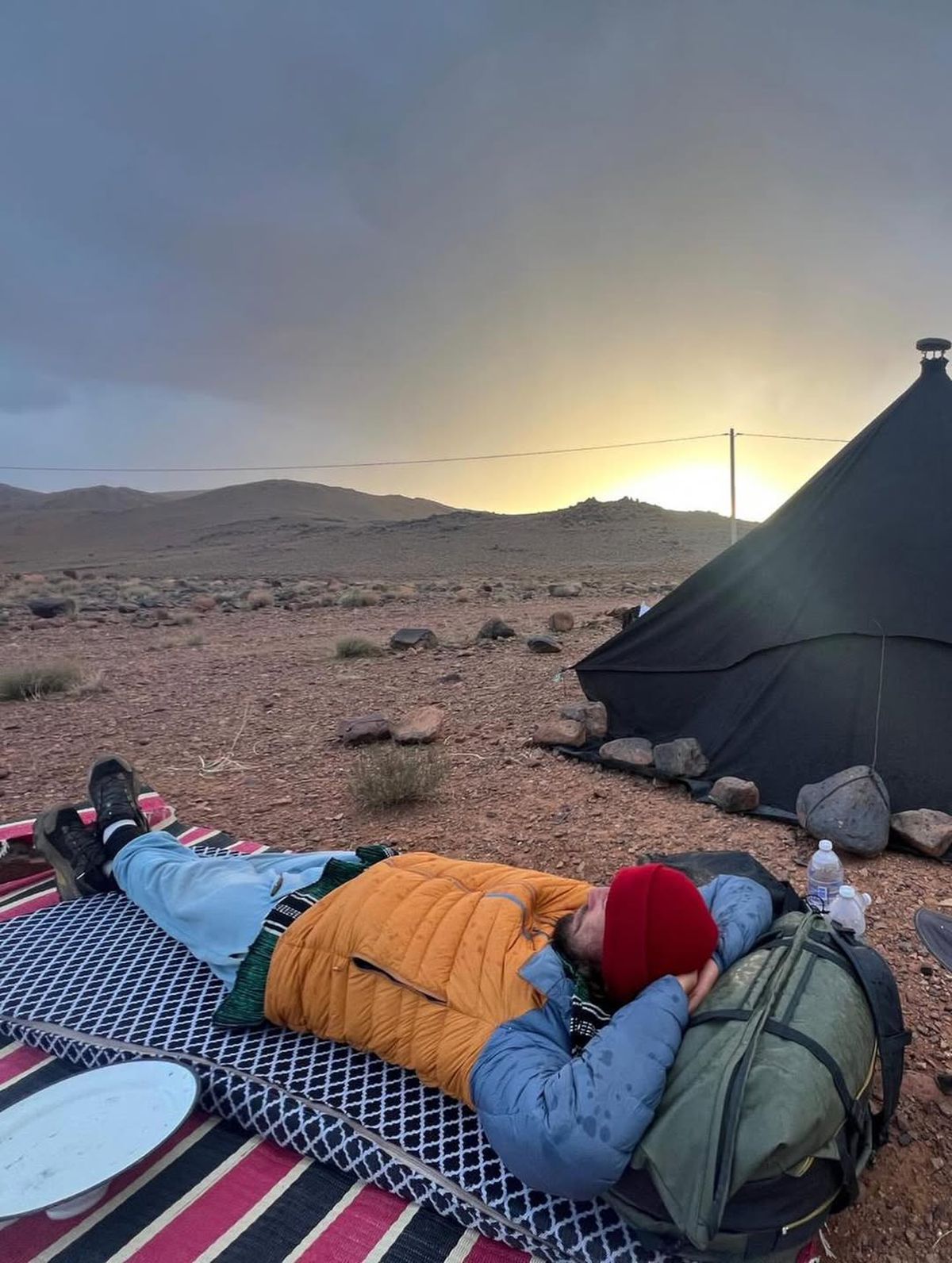 Marat Safin, fost număr 1 ATP, nomad în Munții Atlas