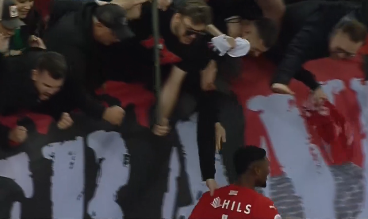 Kennedy Boateng a marcat în semifinala Cupei României și a sprintat tot terenul să se bucure cu fanii