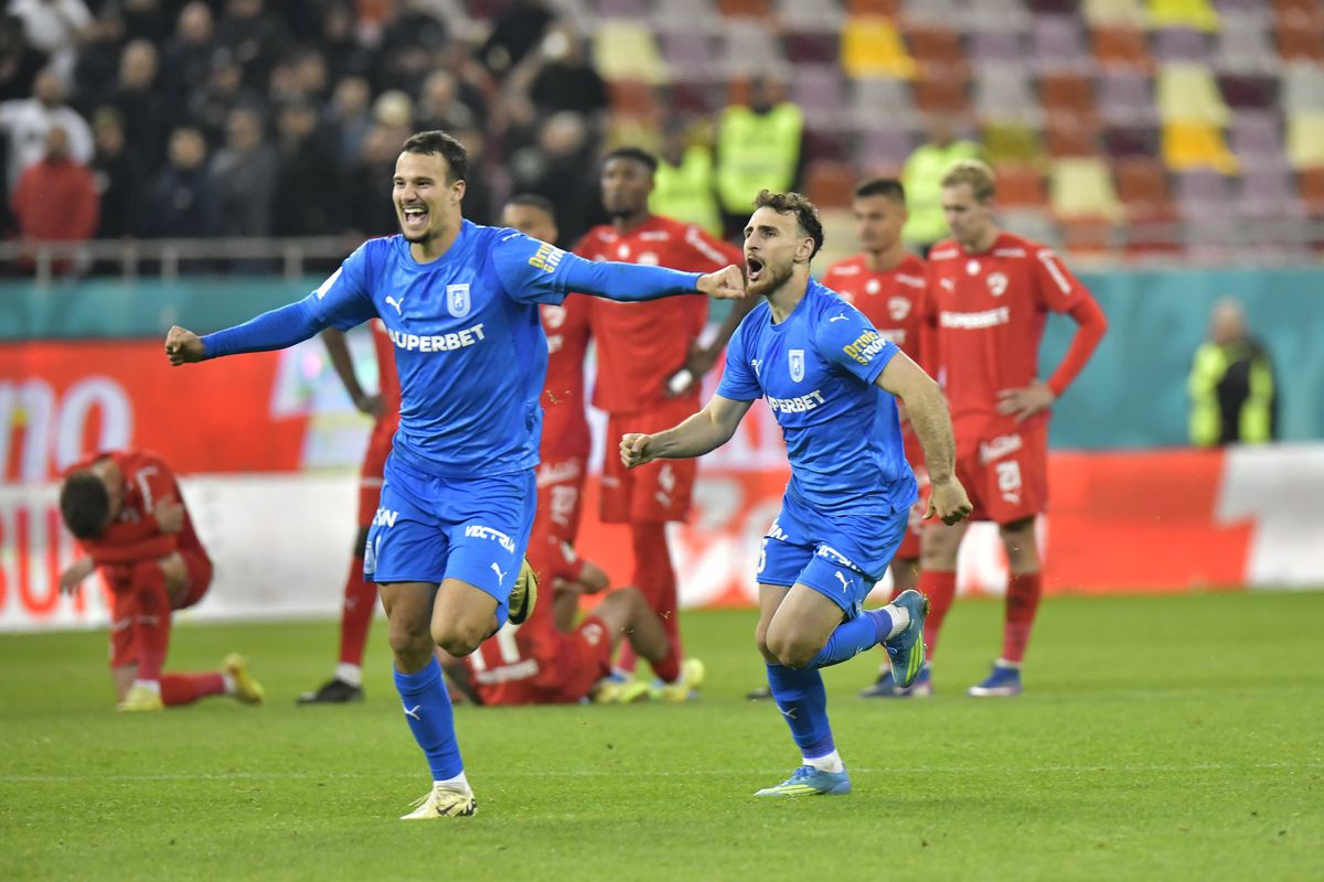 Dinamo - Universitatea Craiova, imagini din semifinala Cupei României