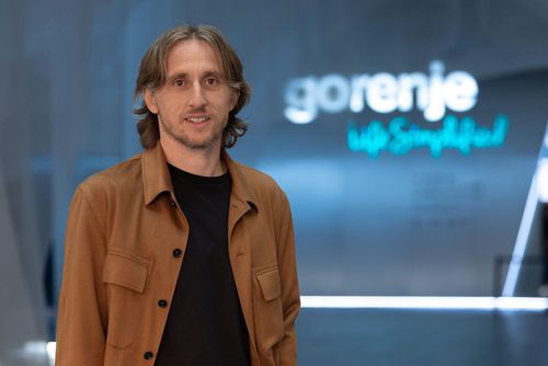 Luka Modric, la standul Gorenje de la EuroCucina 2026