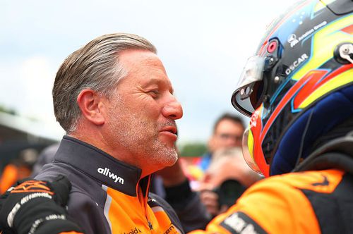 Zak Brown, șeful McLaren/ foto Getty Images