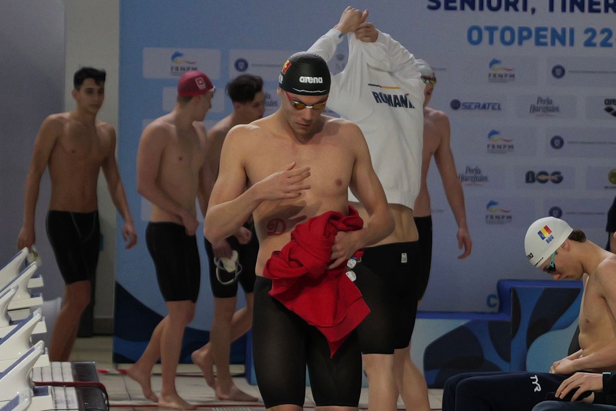 David Popovici, aur la 200m liber la 200 m liber, la Campionatele Naționale!