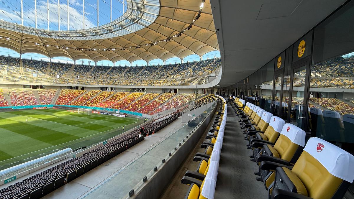 Dinamo - Universitatea Craiova, imagini surprinse înainte de meci