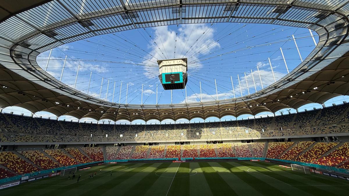 Dinamo - Universitatea Craiova, imagini surprinse înainte de meci