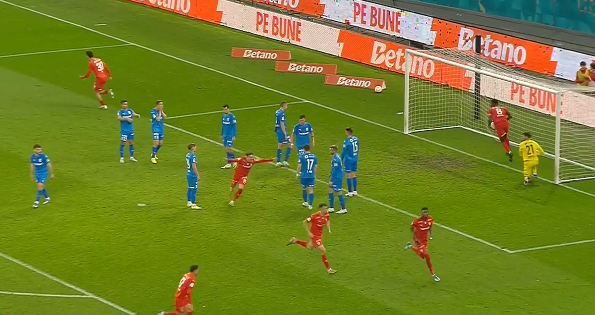 Kennedy Boateng a marcat în semifinala Cupei României și a sprintat tot terenul să se bucure cu fanii