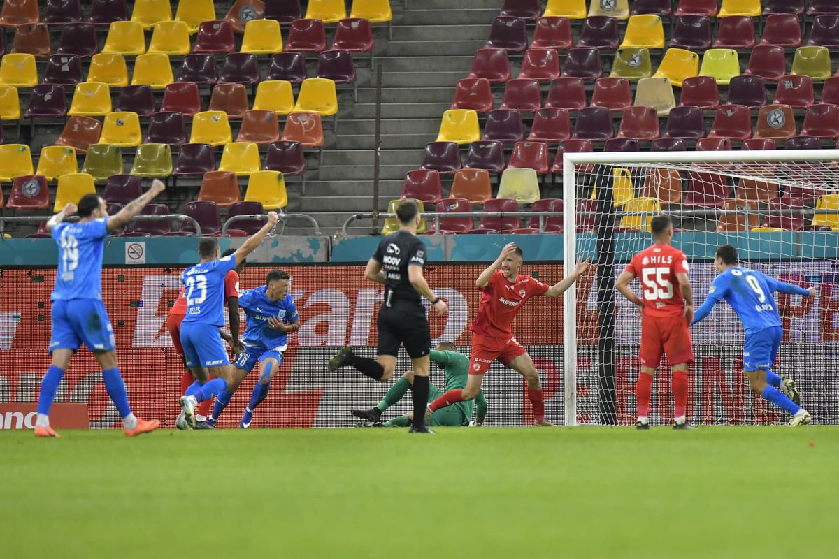 Dinamo - Universitatea Craiova, imagini din semifinala Cupei României