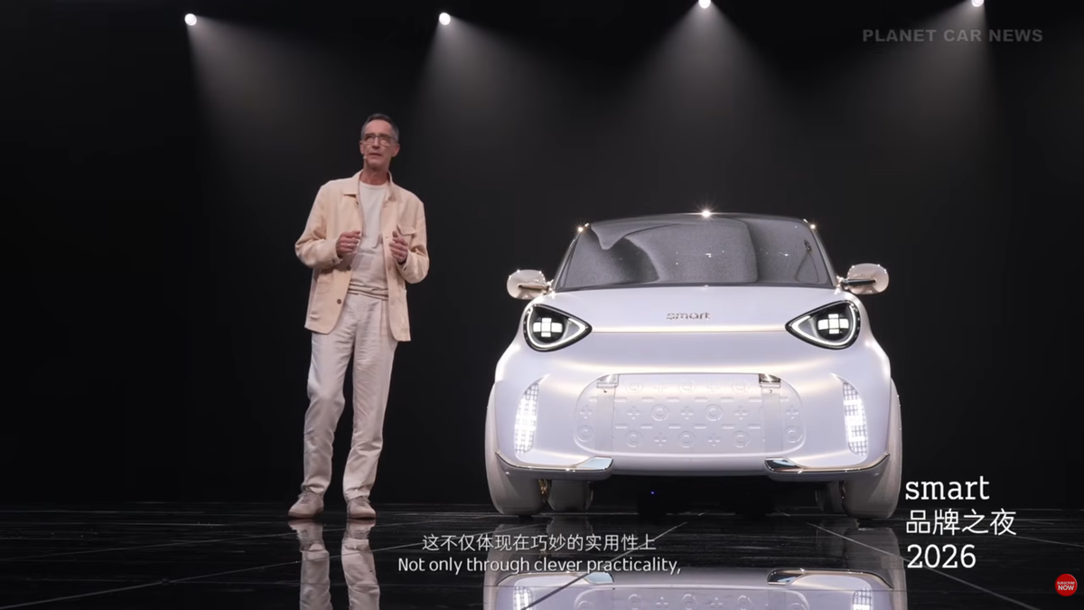 Conceptul care a surprins pe toată lumea » Imagini cu mașina care măsoară doar 2,79 metri lungime