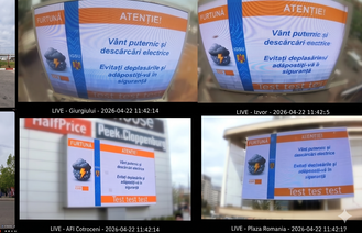 Mesajele RO-alert, direct pe panourile digitale stradale din București și alte 17 orașe