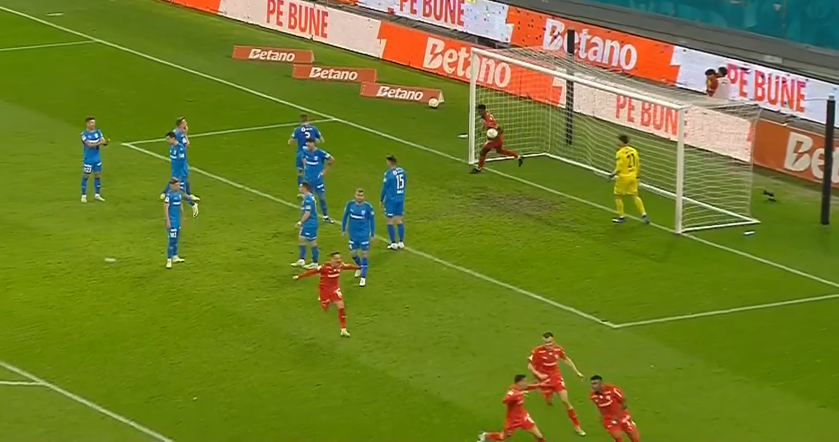 Kennedy Boateng a marcat în semifinala Cupei României și a sprintat tot terenul să se bucure cu fanii