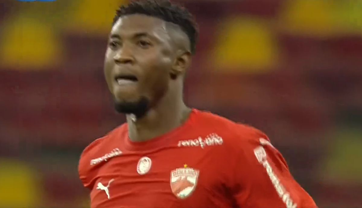 Kennedy Boateng a marcat în semifinala Cupei României și a sprintat tot terenul să se bucure cu fanii