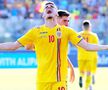 Ianis Hagi a impresionat pentru România U21