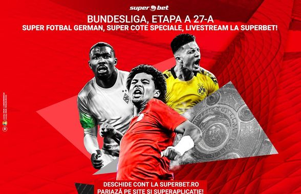 Super fotbal german în etapa a 27-a din Bundesliga!