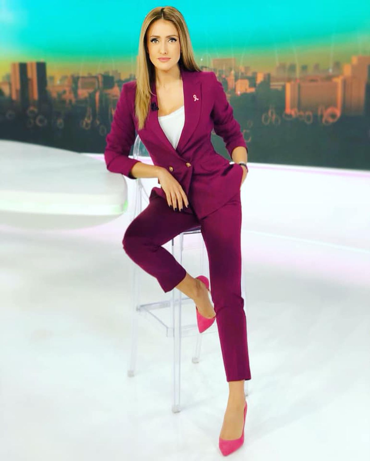 FOTO Iuliana, Crăiasa Zăpezii! Prezentatoarea de la Antena 1, apariții spectaculoase pe pârtie