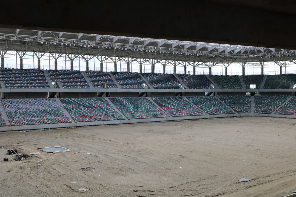 GALERIE FOTO. Arena din Ghencea prinde contur » Cele mai noi imagini cu „bijuteria” pe care va evolua Steaua
