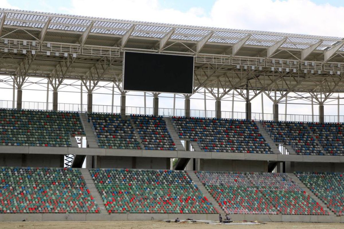GALERIE FOTO. Arena din Ghencea prinde contur » Cele mai noi imagini cu „bijuteria” pe care va evolua Steaua